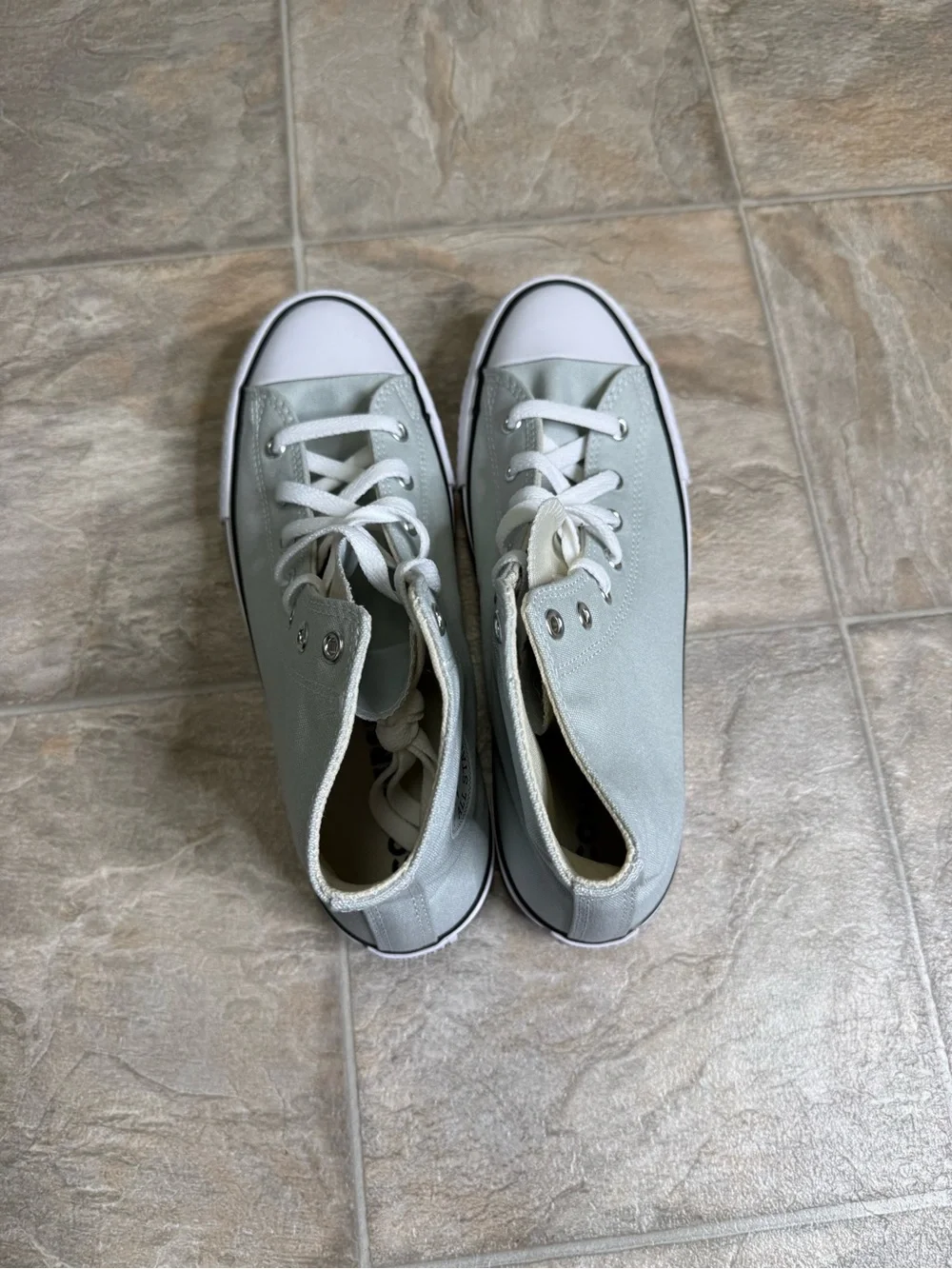Converse All Star Hi CTAS Eva Lift GS Shoe Size 7Y Gray A13122F NWT